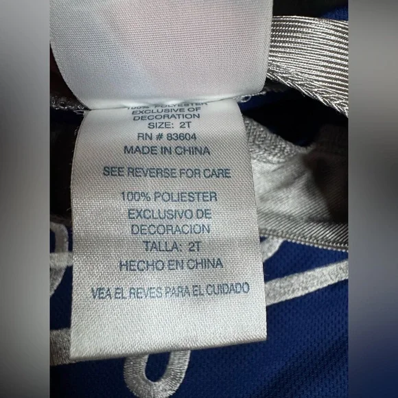 Kids Dodgers Blue and Gray Shirt & Shorts Set - Picture 2 of 4